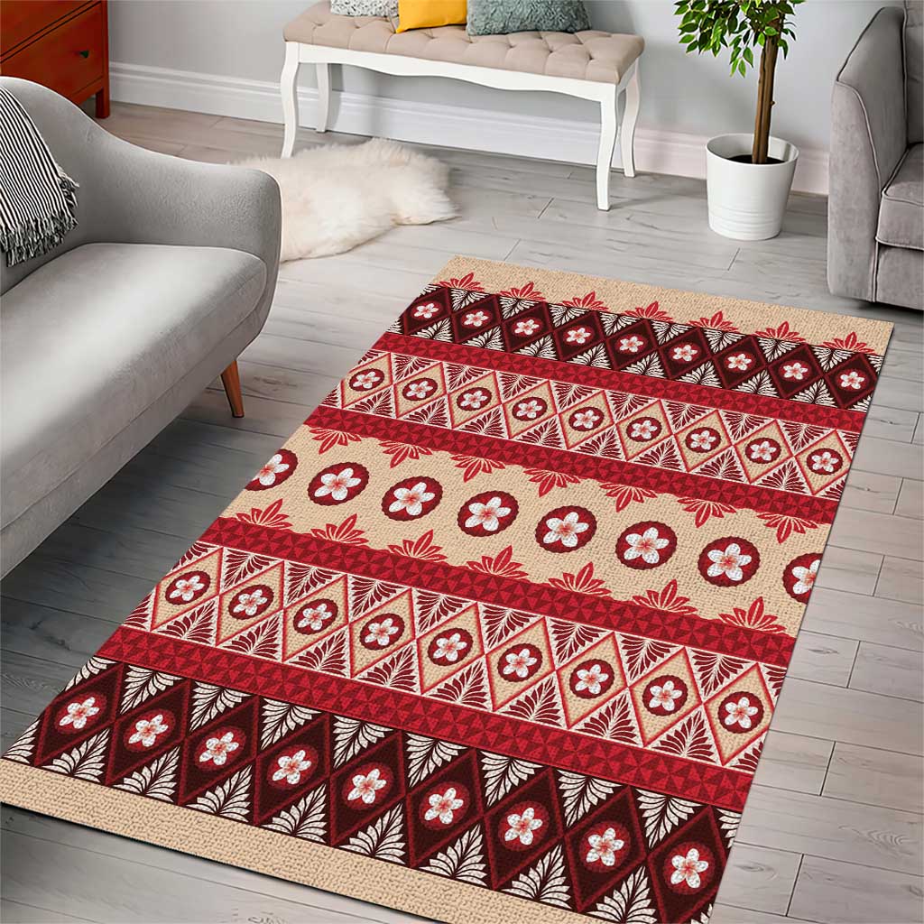 Tonga Language Week Area Rug Lea Faka-Tonga Everyday - Polynesian Pride
