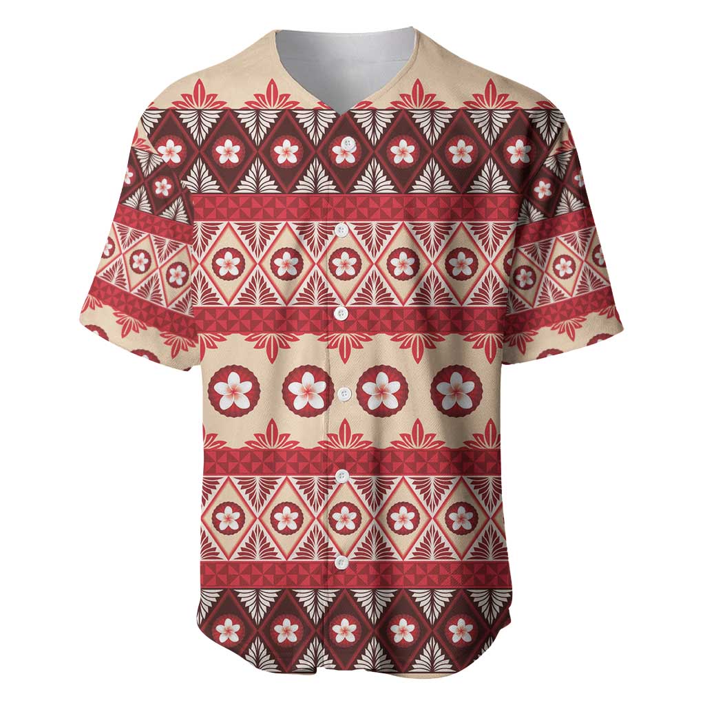 Tonga Language Week Baseball Jersey Lea Faka-Tonga Everyday - Polynesian Pride