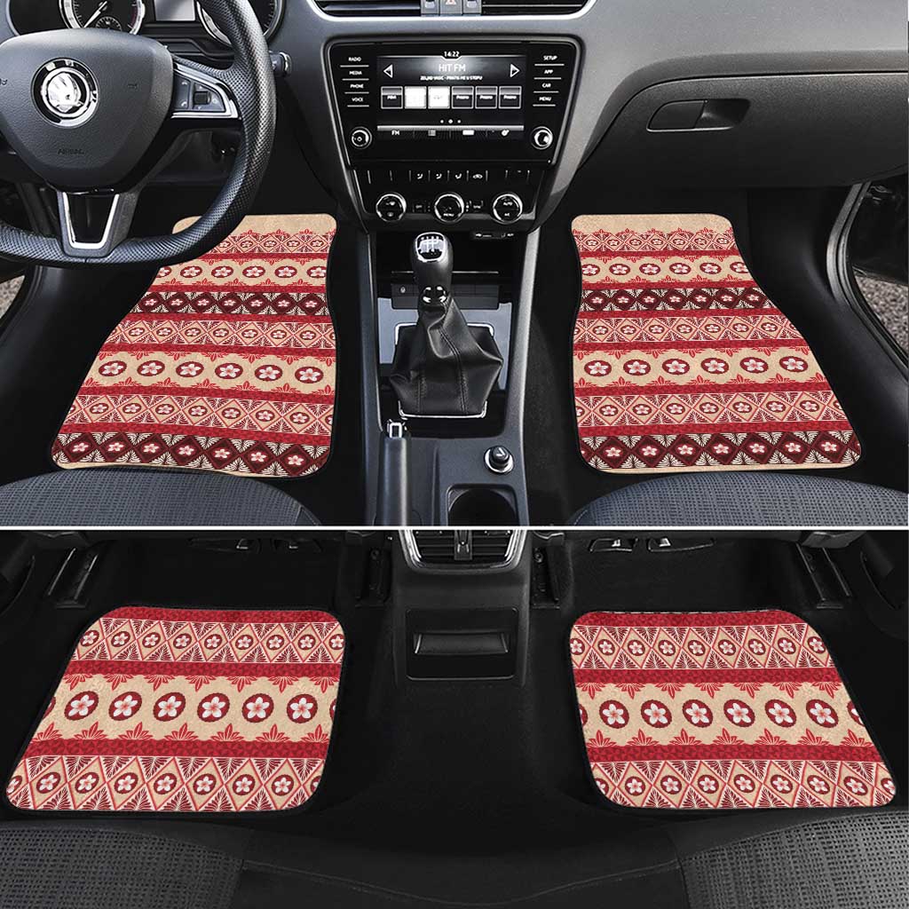 Tonga Language Week Car Mats Lea Faka-Tonga Everyday - Polynesian Pride