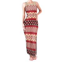 Tonga Language Week Family Matching Tank Maxi Dress and Hawaiian Shirt Lea Faka-Tonga Everyday - Polynesian Pride