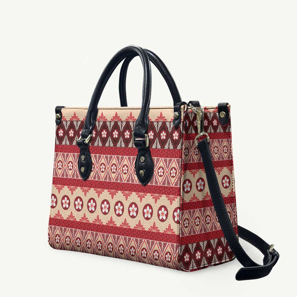 Tonga Language Week Leather Bag Lea Faka-Tonga Everyday - Polynesian Pride