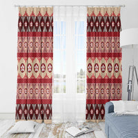 Tonga Language Week Window Curtain Lea Faka-Tonga Everyday - Polynesian Pride