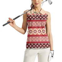 Tonga Language Week Women Sleeveless Polo Shirt Lea Faka-Tonga Everyday LT05 - Polynesian Pride