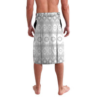 Tonga White Sunday Lavalava Tongan Ngatu Siale Pattern - Polynesian Pride