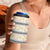 Samoa White Sunday 4 in 1 Can Cooler Tumbler Samoan Tapa Yellow Hibiscus - Polynesian Pride