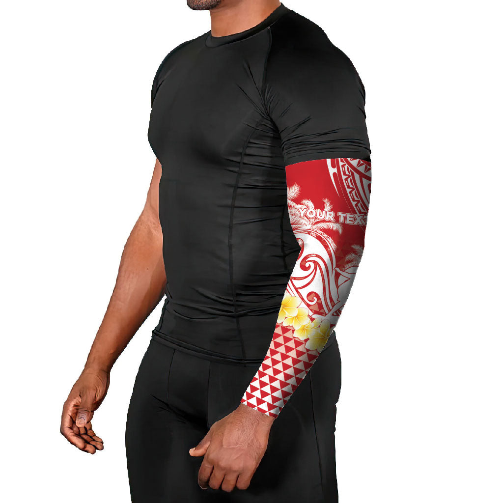 Personalised Tahiti Surfing Arm Sleeves Polynesian Style LT05 - Polynesian Pride