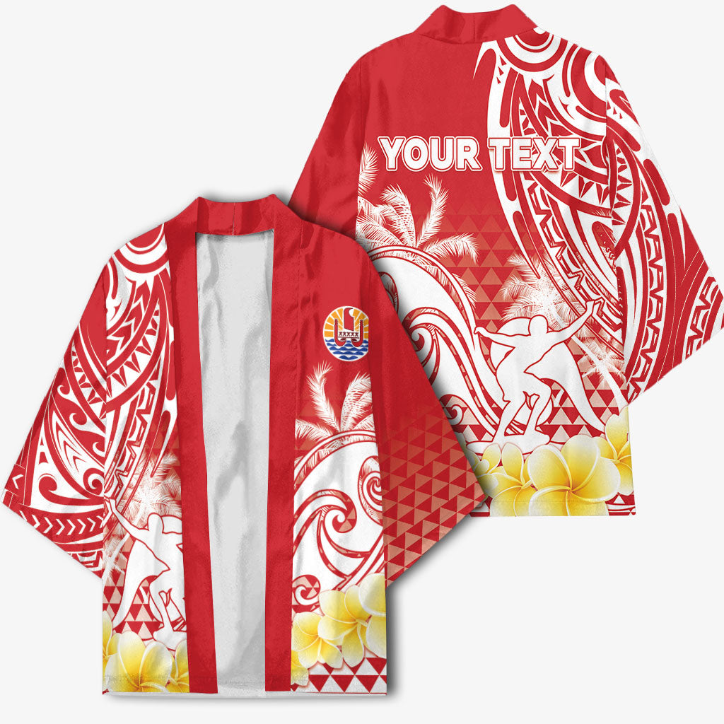 Personalised Tahiti Surfing Kimono Polynesian Style LT05 - Polynesian Pride