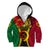 Personalized Vanuatu Kid Hoodie Vanuatuan Coat Of Arms Mix Pig Tusk Poynesian Pattern LT05 Zip Hoodie Reggae - Polynesian Pride