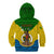Vanuatu Malampa Province Kid Hoodie Coat Of Arms And Namele Fern Polynesian Pattern LT05 - Polynesian Pride
