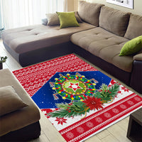 Philippines Christmas Area Rug Filipino Parol Maligayang Pasko LT05 - Polynesian Pride