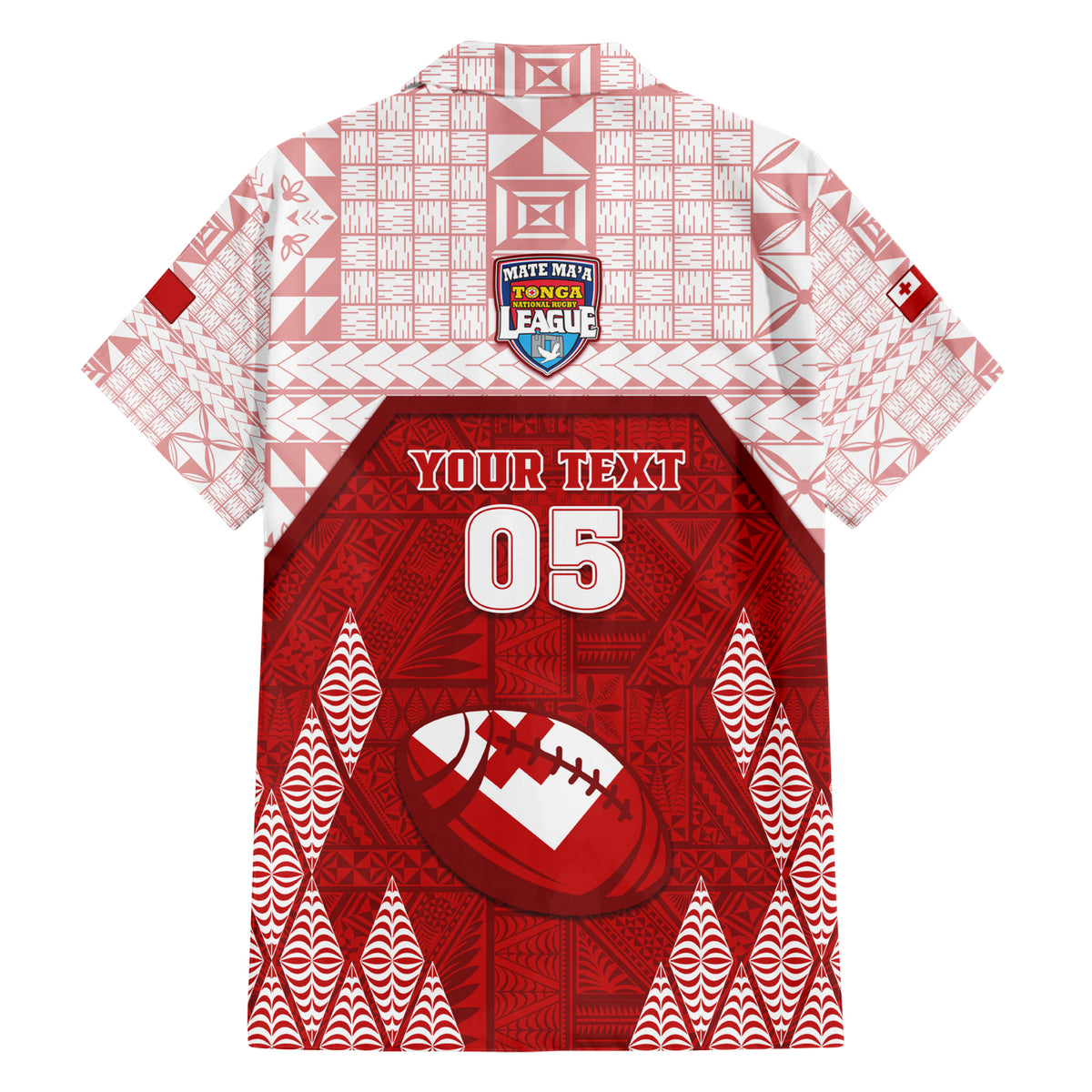 Custom Tonga Rugby Hawaiian Shirt 2023 Pacific Championships Kupesi Ngatu Mate Maa LT05 - Polynesian Pride