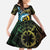 Vanuatu Fishing Kid Short Sleeve Dress It's Time To Fish