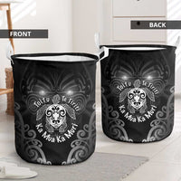 Aotearoa Toitu Te Tiriti Laundry Basket Ka Mua Ka Muri