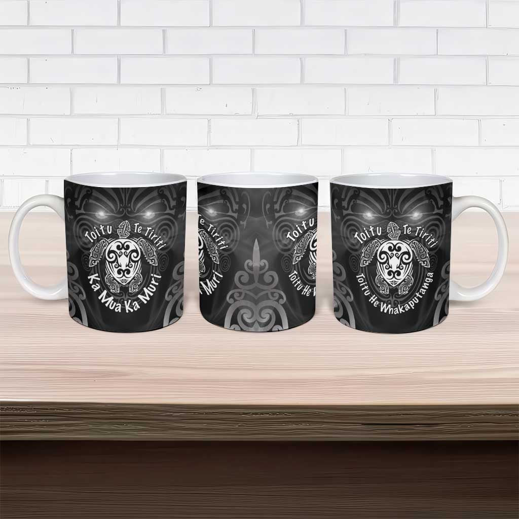 Aotearoa Toitu Te Tiriti Ceramic Mug Ka Mua Ka Muri