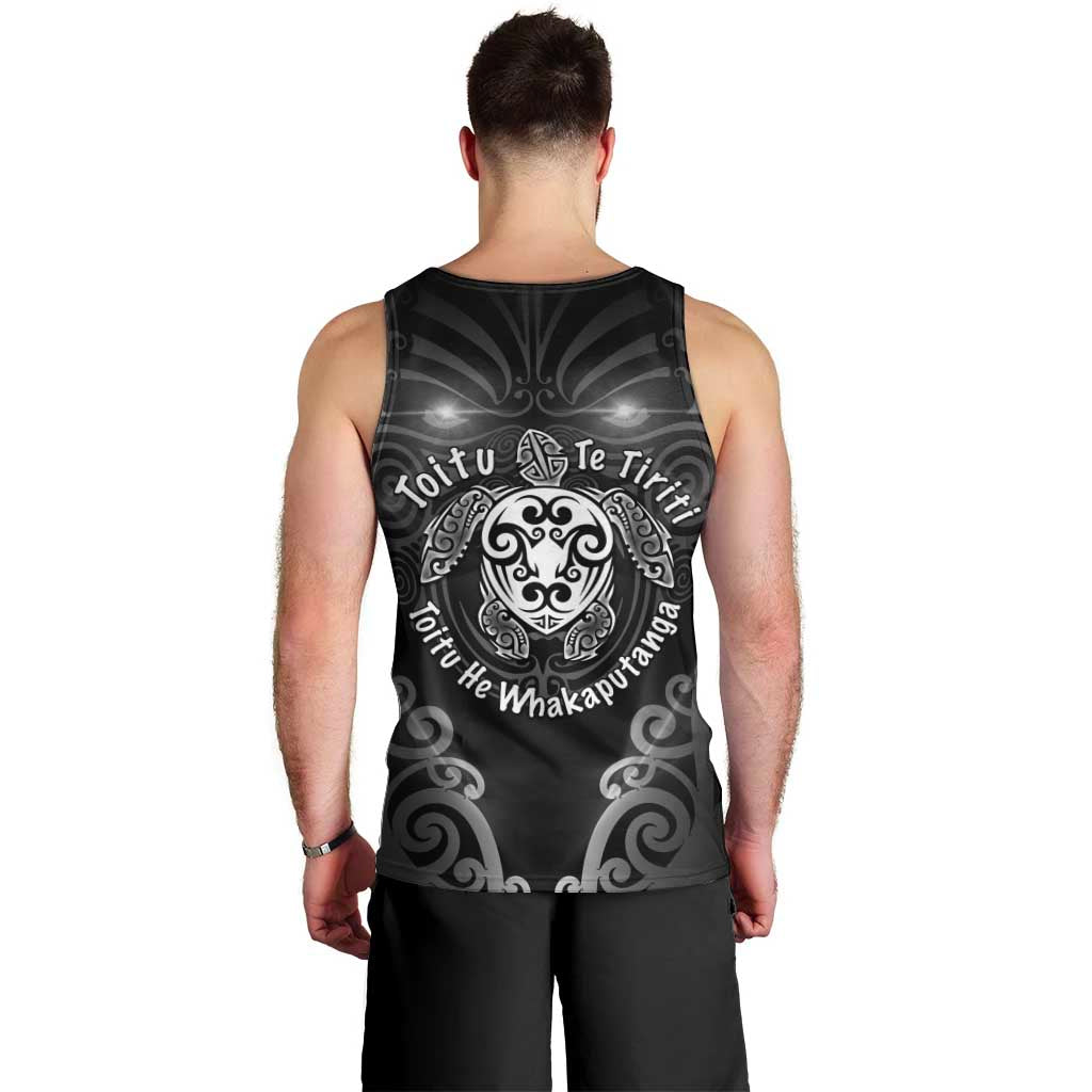 Aotearoa Toitu Te Tiriti Men Tank Top Ka Mua Ka Muri LT05 - Polynesian Pride