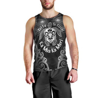 Aotearoa Toitu Te Tiriti Men Tank Top Ka Mua Ka Muri LT05 - Polynesian Pride