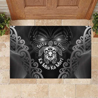 Aotearoa Toitu Te Tiriti Rubber Doormat Ka Mua Ka Muri