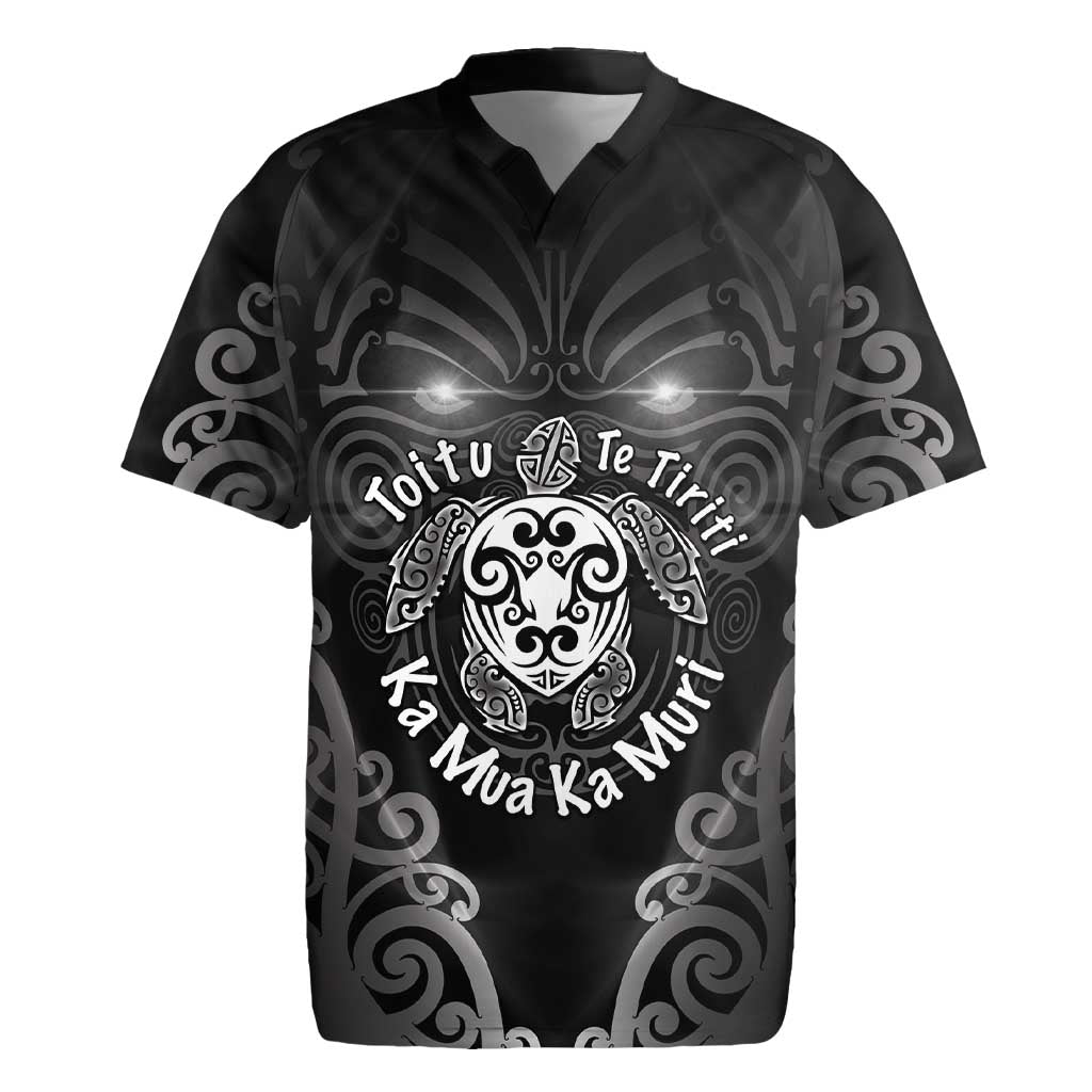Aotearoa Toitu Te Tiriti Rugby Jersey Ka Mua Ka Muri