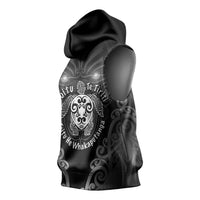 Aotearoa Toitu Te Tiriti Sleeveless Hoodie Ka Mua Ka Muri