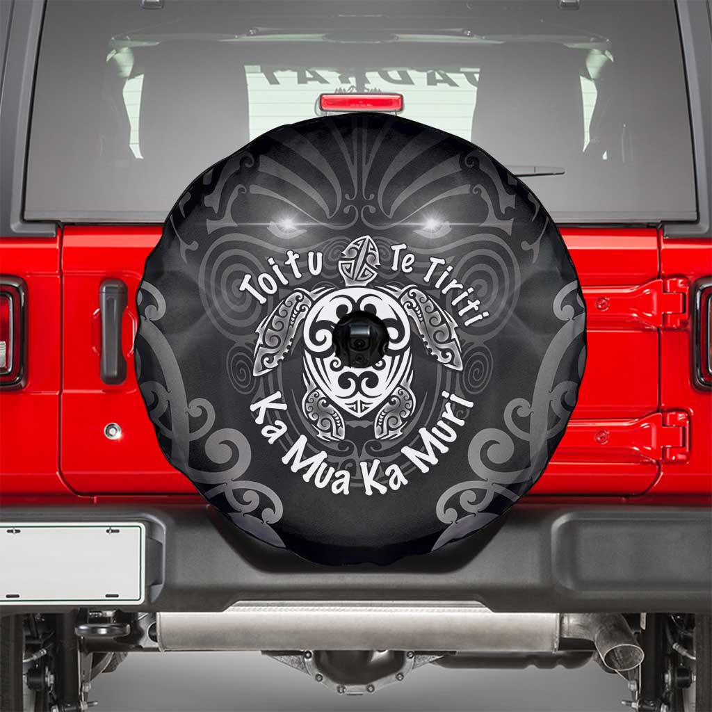 Aotearoa Toitu Te Tiriti Spare Tire Cover Ka Mua Ka Muri