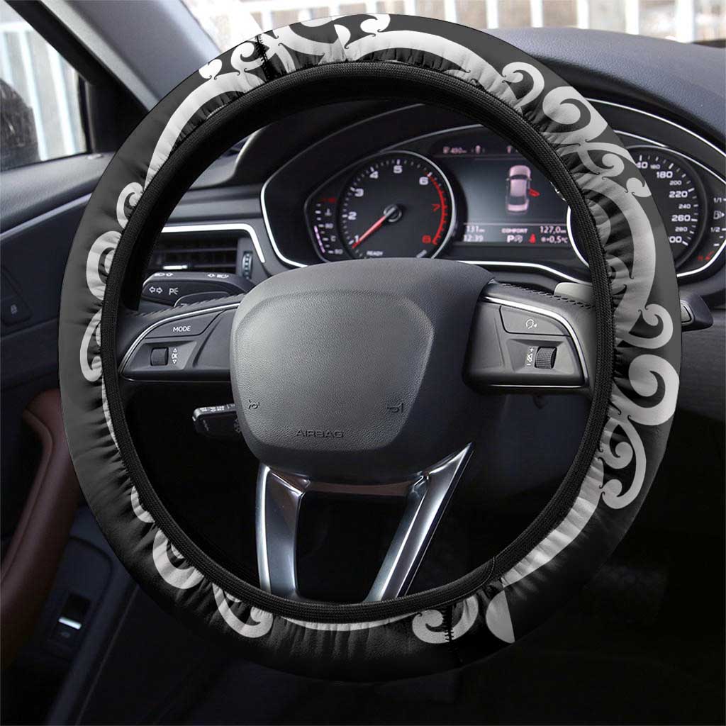 Aotearoa Toitu Te Tiriti Steering Wheel Cover Ka Mua Ka Muri LT05 - Polynesian Pride