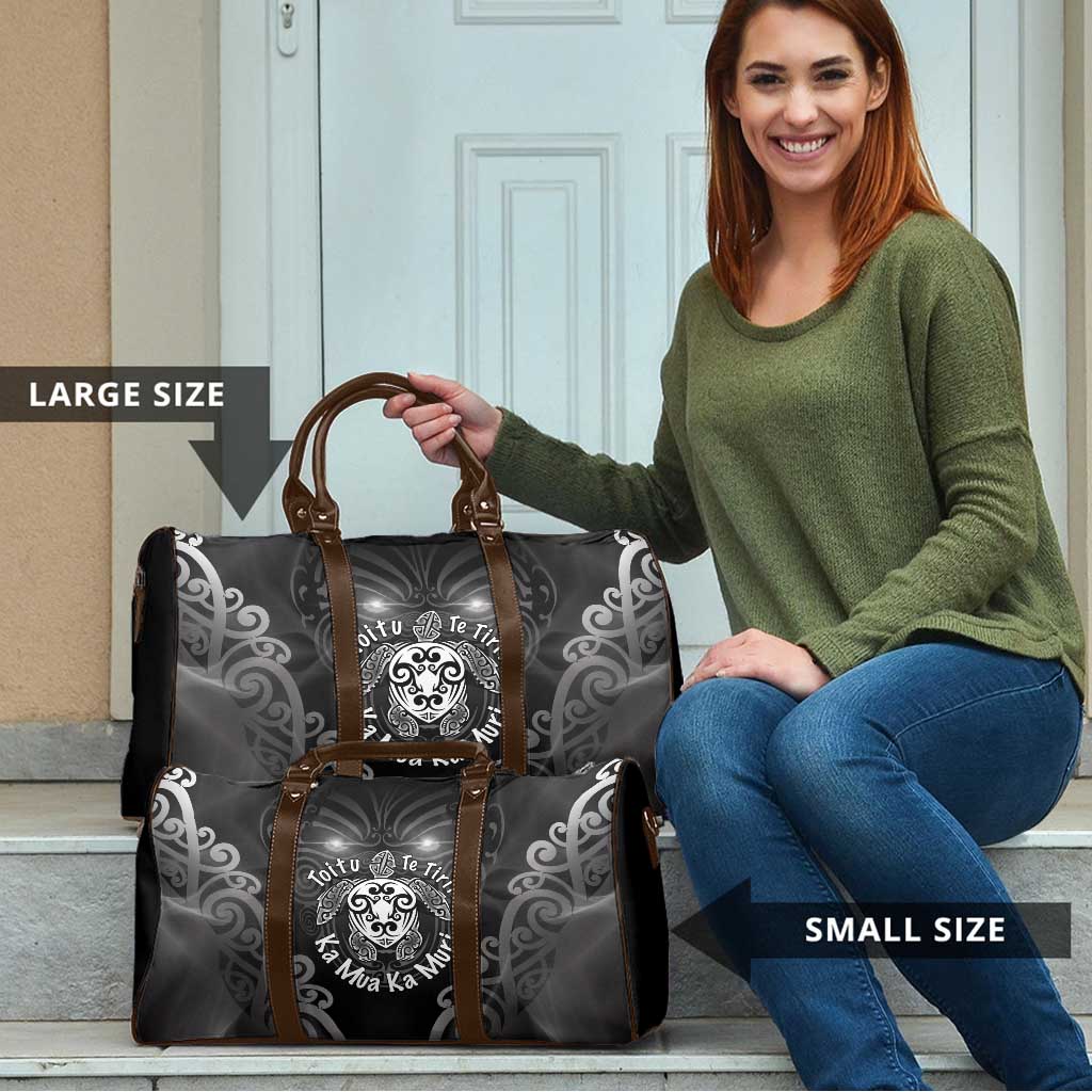 Aotearoa Toitu Te Tiriti Travel Bag Ka Mua Ka Muri