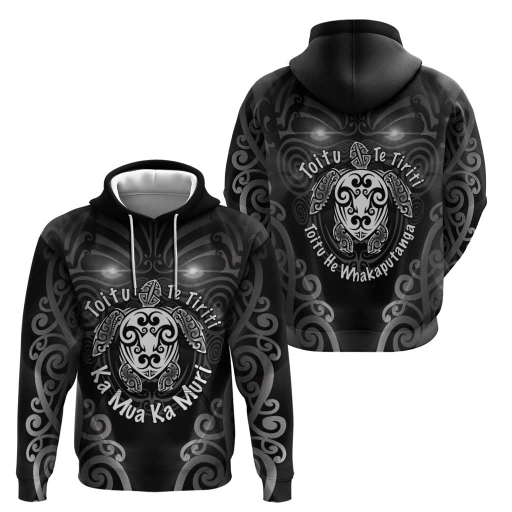 Aotearoa Toitu Te Tiriti Zip Hoodie Ka Mua Ka Muri