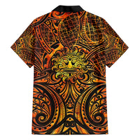New Zealand Tamanuitera The Sun Family Matching Short Sleeve Bodycon Dress and Hawaiian Shirt Maori Pattern
