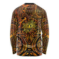 New Zealand Tamanuitera The Sun Long Sleeve Shirt Maori Pattern