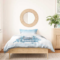 Hawaii Sugar Plantation Bedding Set With Hawaiian Tapa Pattern