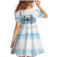 Hawaii Sugar Plantation Family Matching Mermaid Dress and Hawaiian Shirt With Hawaiian Tapa Pattern