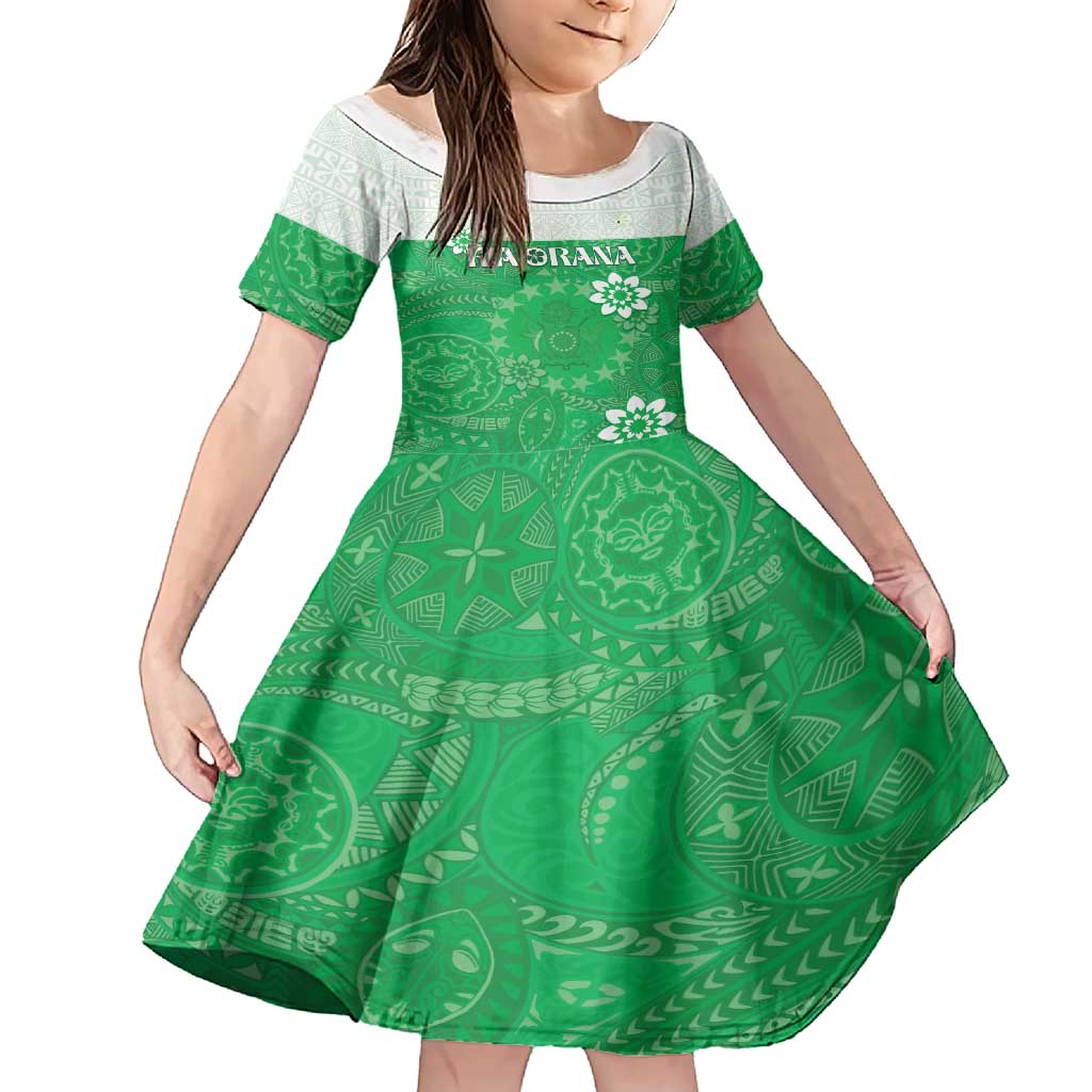 Cook Islands Maori Language Week Family Matching Short Sleeve Bodycon Dress and Hawaiian Shirt Pacific Tapa Pattern