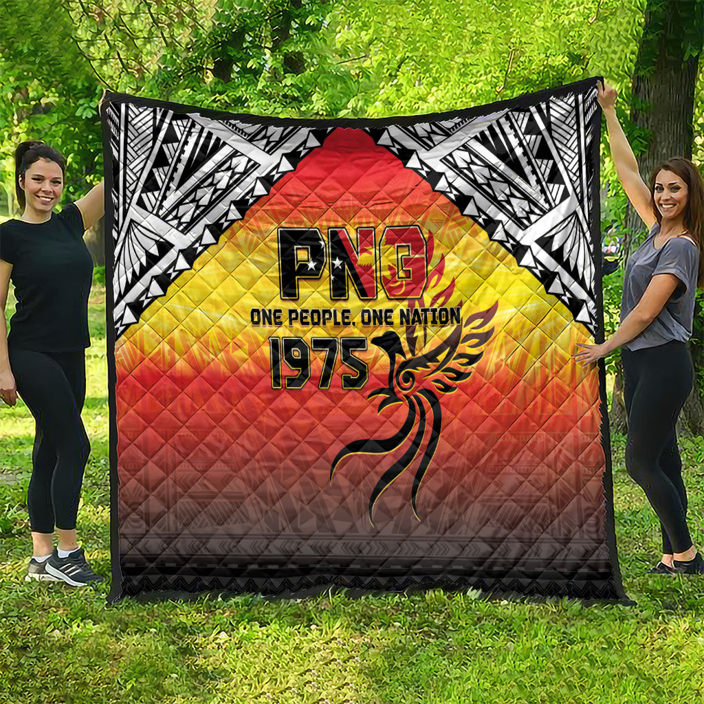 Papua New Guinea Independence Day Quilt One People One Nation One PNG LT05 - Polynesian Pride