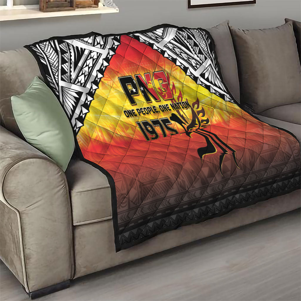 Papua New Guinea Independence Day Quilt One People One Nation One PNG LT05 - Polynesian Pride