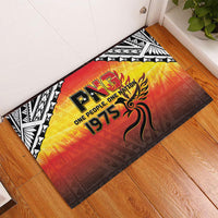 Papua New Guinea Independence Day Rubber Doormat One People One Nation One PNG LT05 - Polynesian Pride