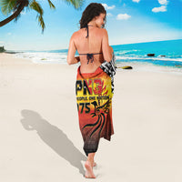 Papua New Guinea Independence Day Sarong One People One Nation One PNG LT05 - Polynesian Pride