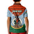 Personalized Vanuatu Penama Province Kid Polo Shirt Vanuatuan Coat Of Arms Polynesian Pattern LT05 - Polynesian Pride