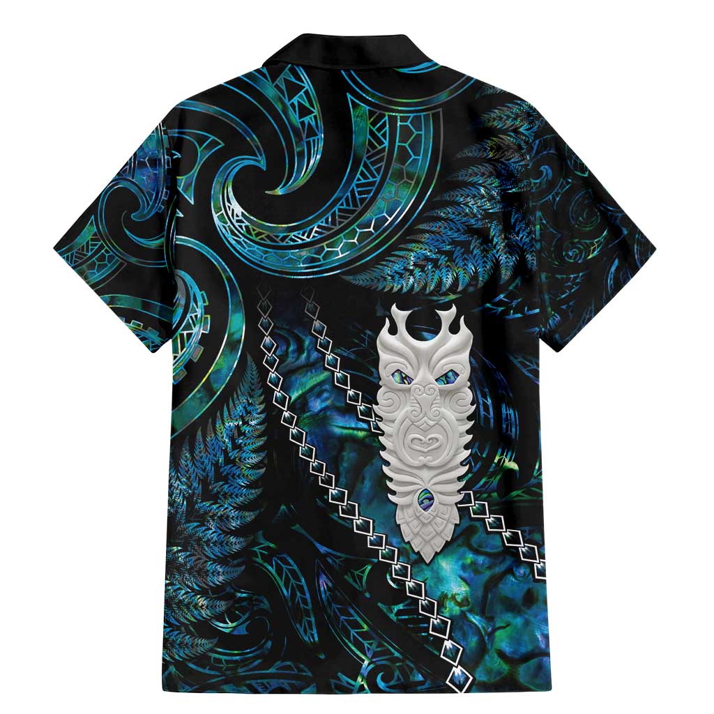 New Zealand Aotearoa Family Matching Mermaid Dress and Hawaiian Shirt Maori Tane Te Waiora Paua Shell Glitter Turquoise