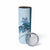 Custom Fiji Regatta Skinny Tumbler Palm Tree Tapa Pattern - Polynesian Pride