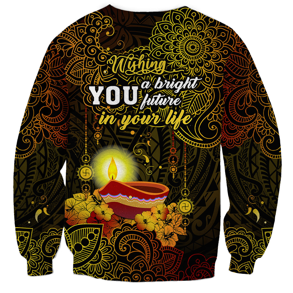happy-diwali-festival-sweatshirt-diya-lamp-hibiscus-polynesian-pattern