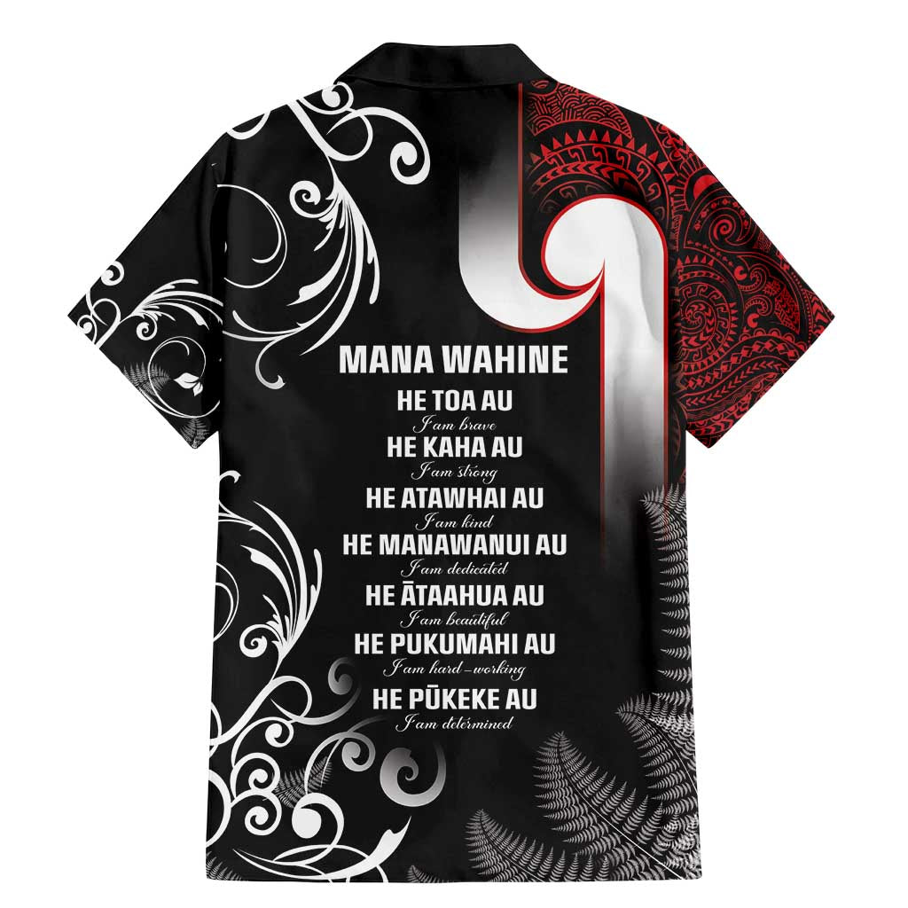 New Zealand Aotearoa Mana Wahine Family Matching Mermaid Dress and Hawaiian Shirt