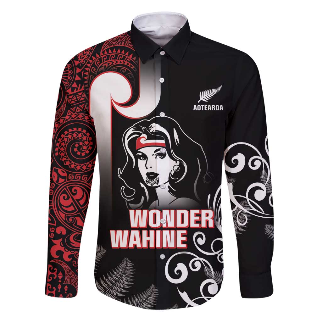 New Zealand Aotearoa Mana Wahine Family Matching Puletasi and Hawaiian Shirt