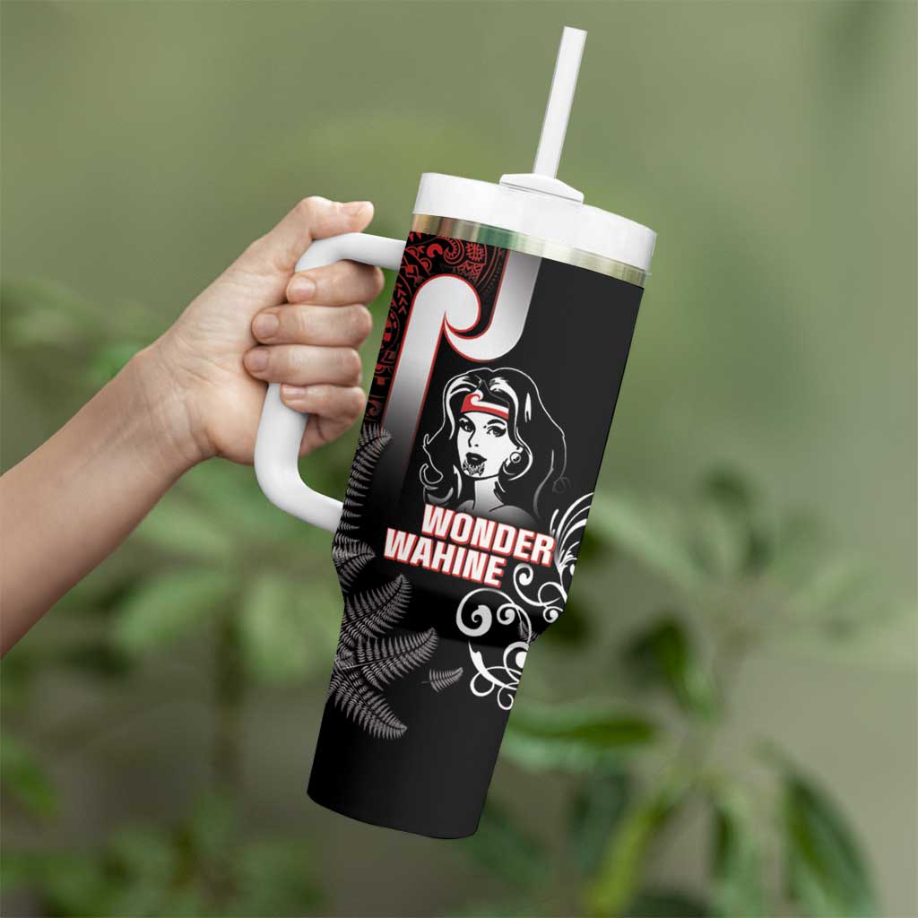 New Zealand Aotearoa Mana Wahine Tumbler With Handle