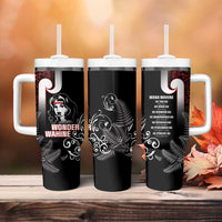 New Zealand Aotearoa Mana Wahine Tumbler With Handle