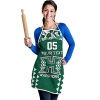 Custom Hawaii Football Apron Rainbow Warriors Tropical Vibes LT05 - Polynesian Pride