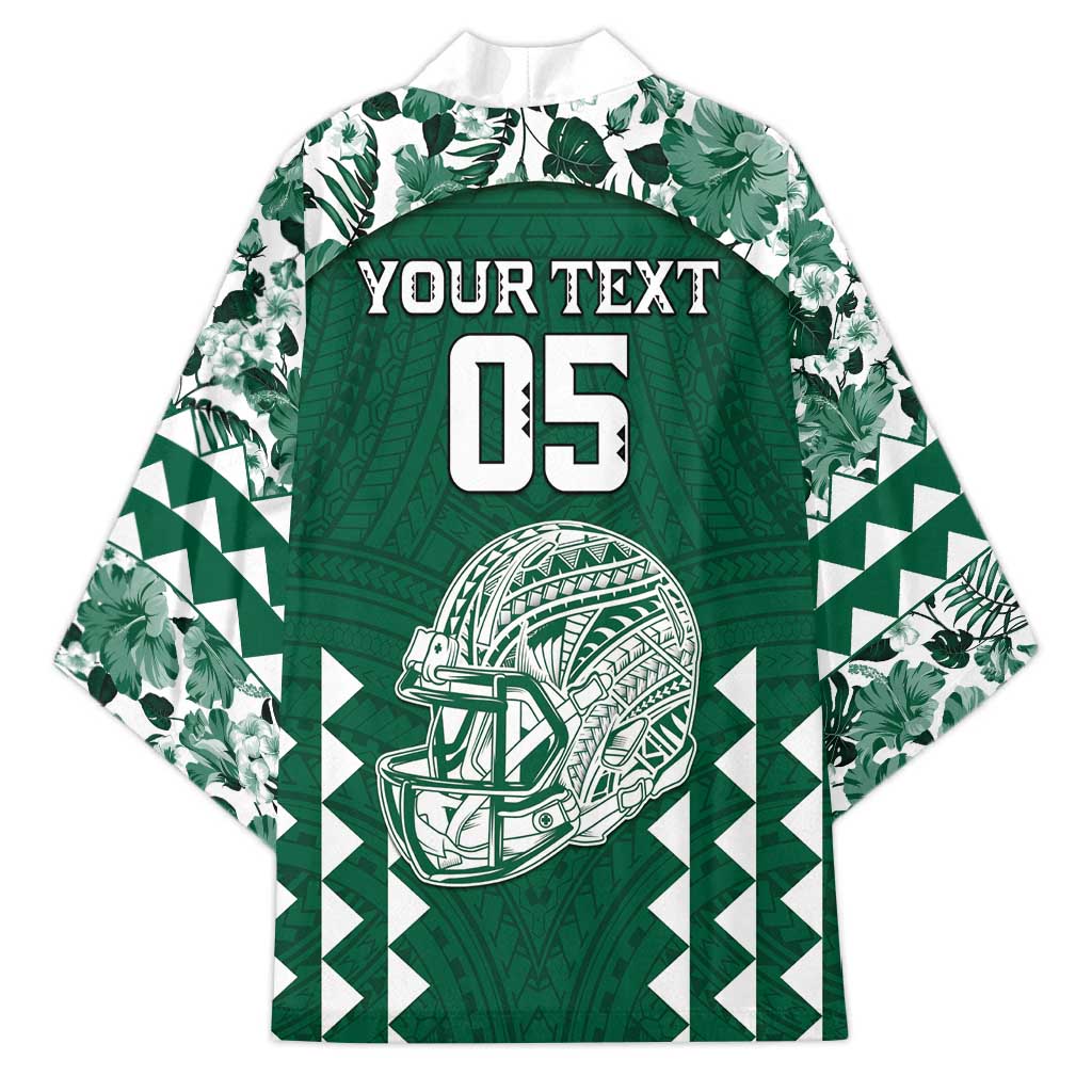 Custom Hawaii Football Kimono Rainbow Warriors Tropical Vibes LT05 - Polynesian Pride