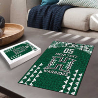 Custom Hawaii Football Puzzle Rainbow Warriors Tropical Vibes LT05 - Polynesian Pride