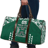 Custom Hawaii Football Travel Bag Rainbow Warriors Tropical Vibes LT05 - Polynesian Pride