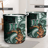 Hawaii Ikaika Warrior Football Laundry Basket Polynesian Tribal Tattoo LT05 - Polynesian Pride
