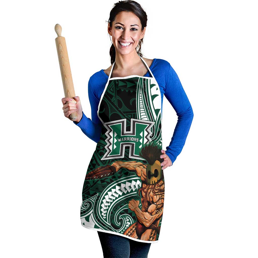Hawaii Ikaika Warrior Football Apron Polynesian Tribal Tattoo LT05 - Polynesian Pride